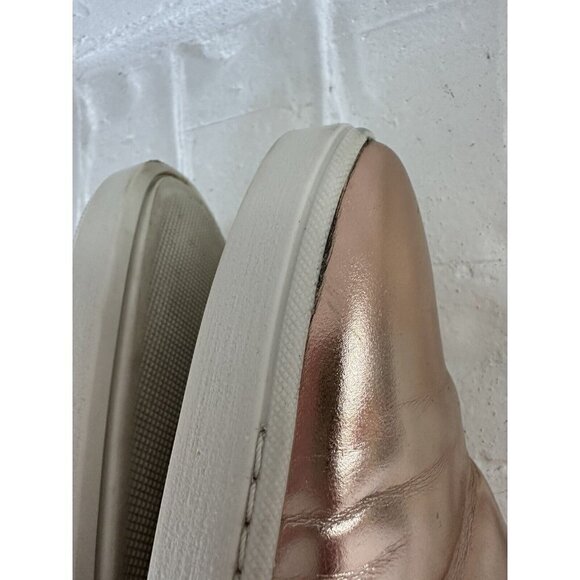 Swear Shoes Womens EU 39 US‎ 8.5 Rose Gold Pointed Toe Metallic Loafer Donna2 - Picture 10 of 16
